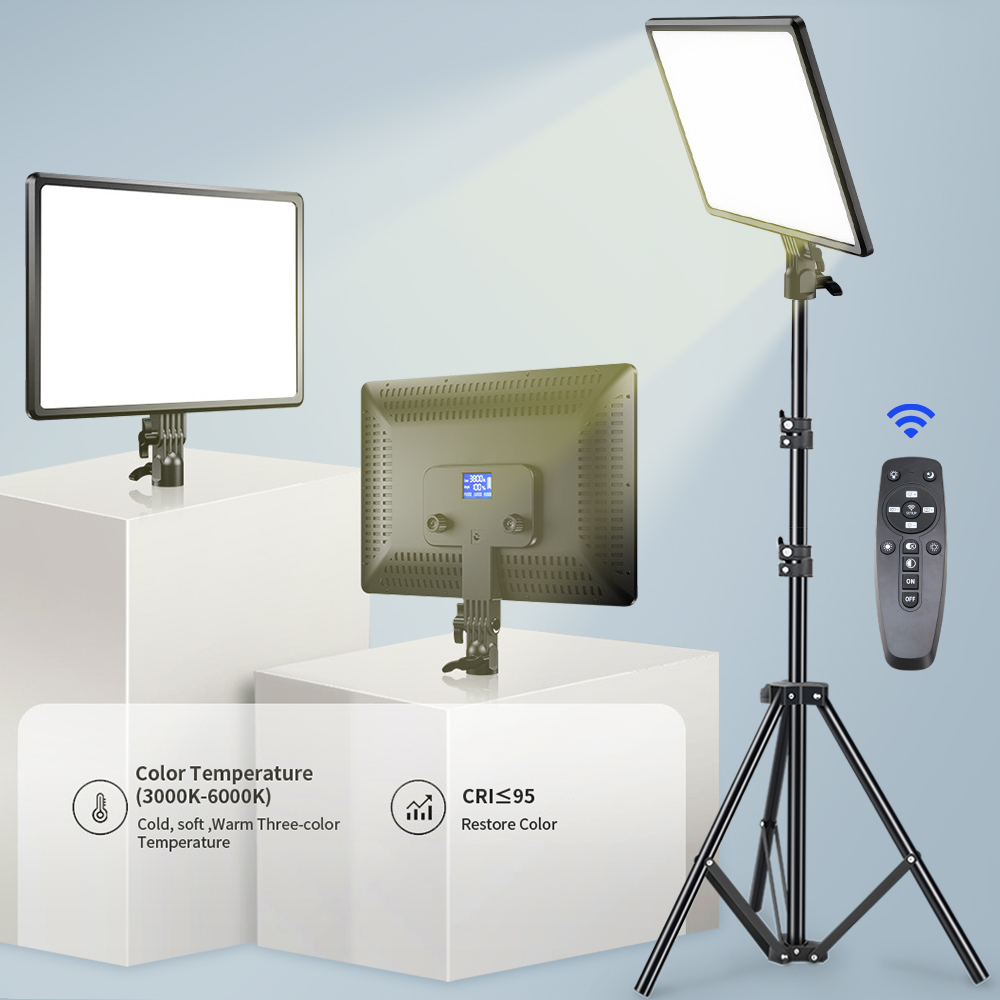 Photography Lightning - 10/14inch LED Video Light Panel Bi-Color