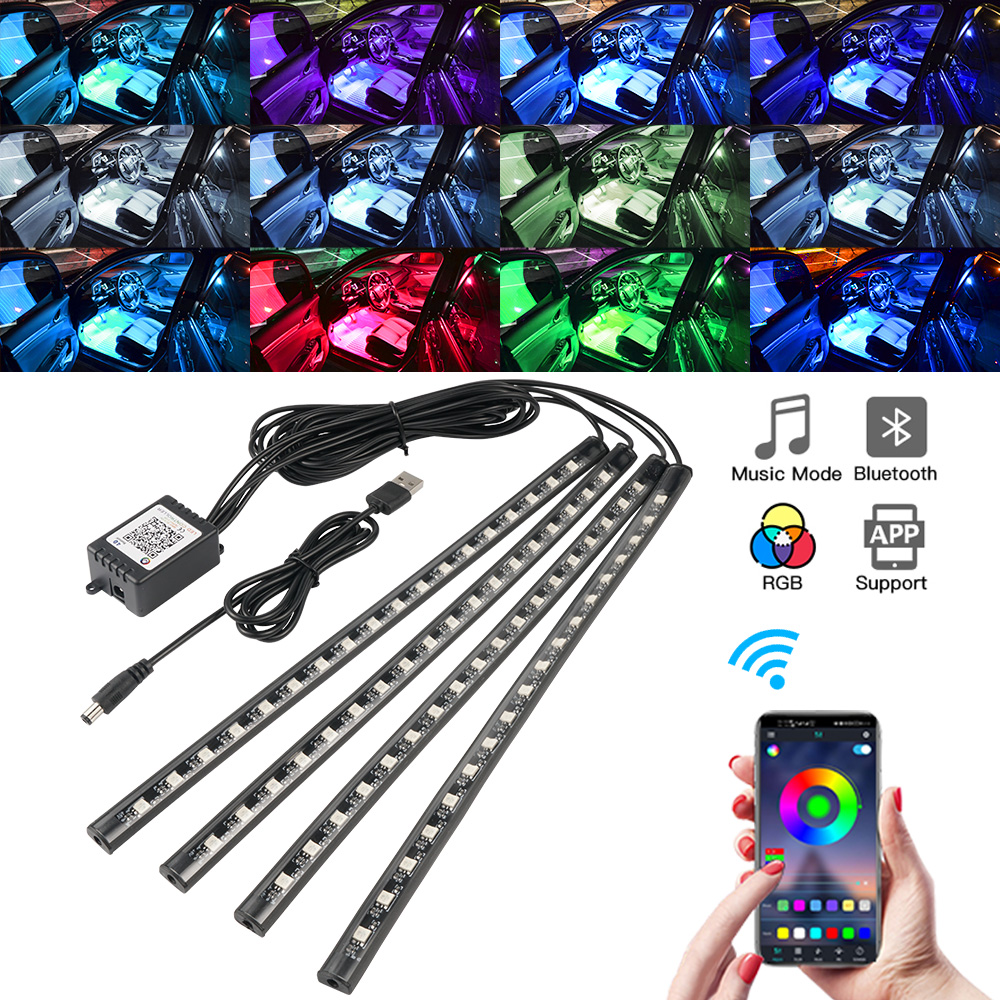Interior Photography Lighting - Neon LED Interior Car Light APP