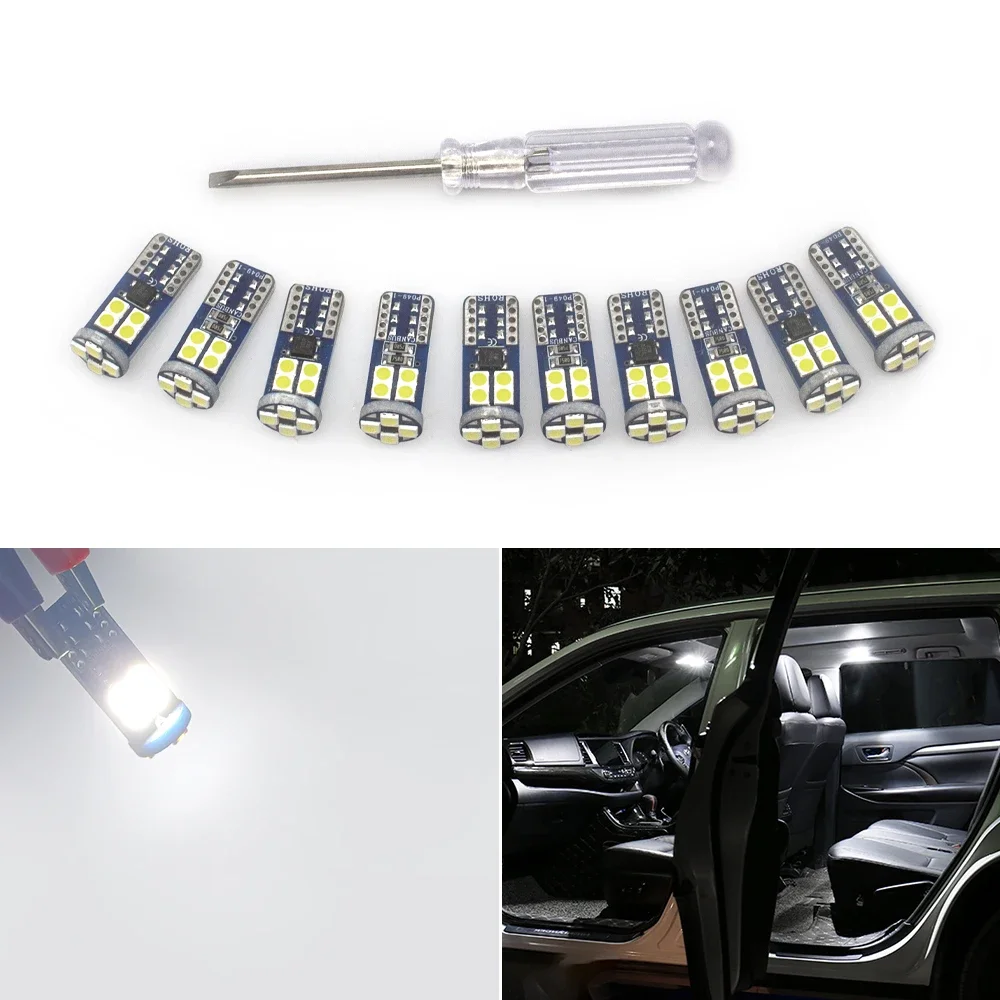 5pcs/10pcs /15pcs T10 W5W LED  - Interior Photography Lighting ulasan dan harga