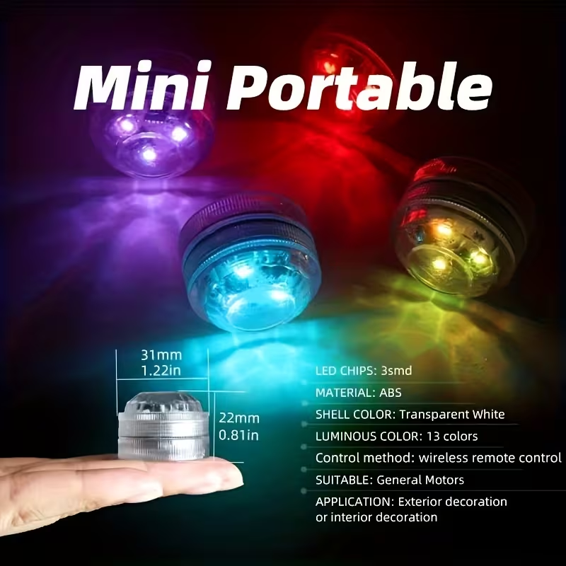 Traceless paste LED car interi - Interior Photography Lighting ulasan dan harga