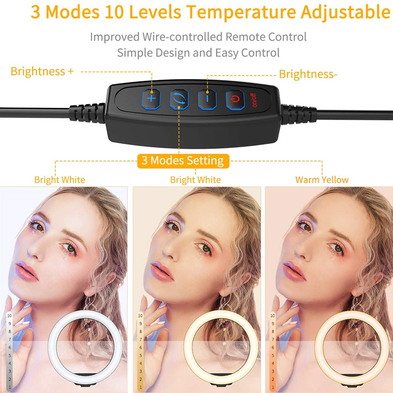 16/26/33cm Selfie Ring Light P - Photography Lighting Overhead ulasan dan harga
