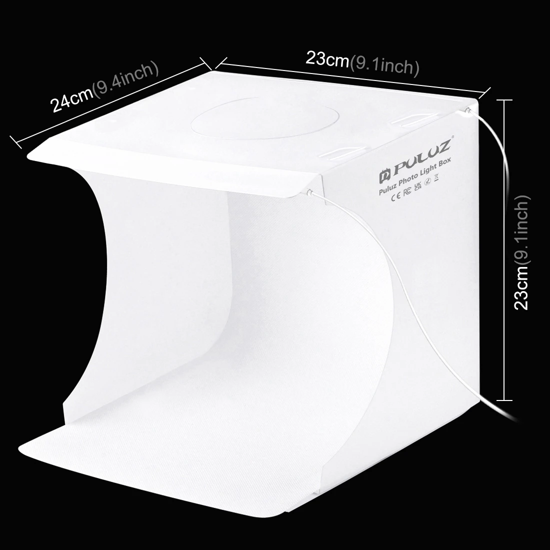 PULUZ 20cm Mini 2 LED Panels F - Photography Lighting Board ulasan dan harga