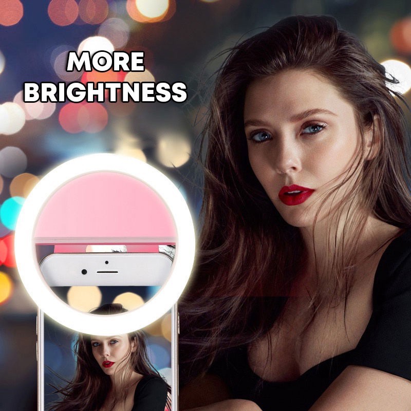LED Selfie Ring Light 3 Level  - Photography Lighting Overhead ulasan dan harga