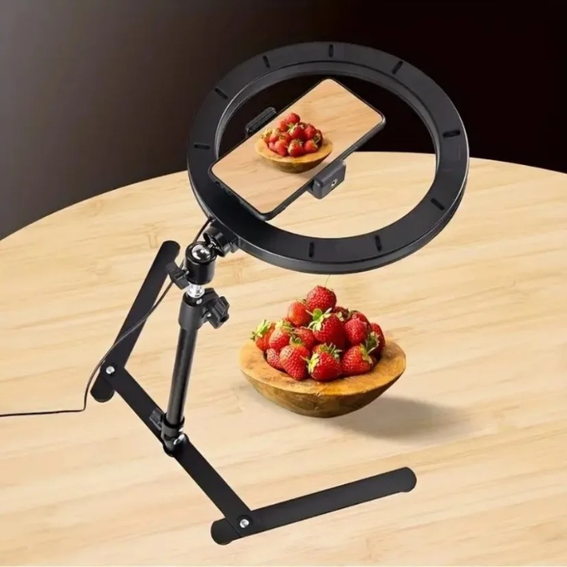 Overhead Phone Mount with Ring - Photography Lighting Overhead ulasan dan harga