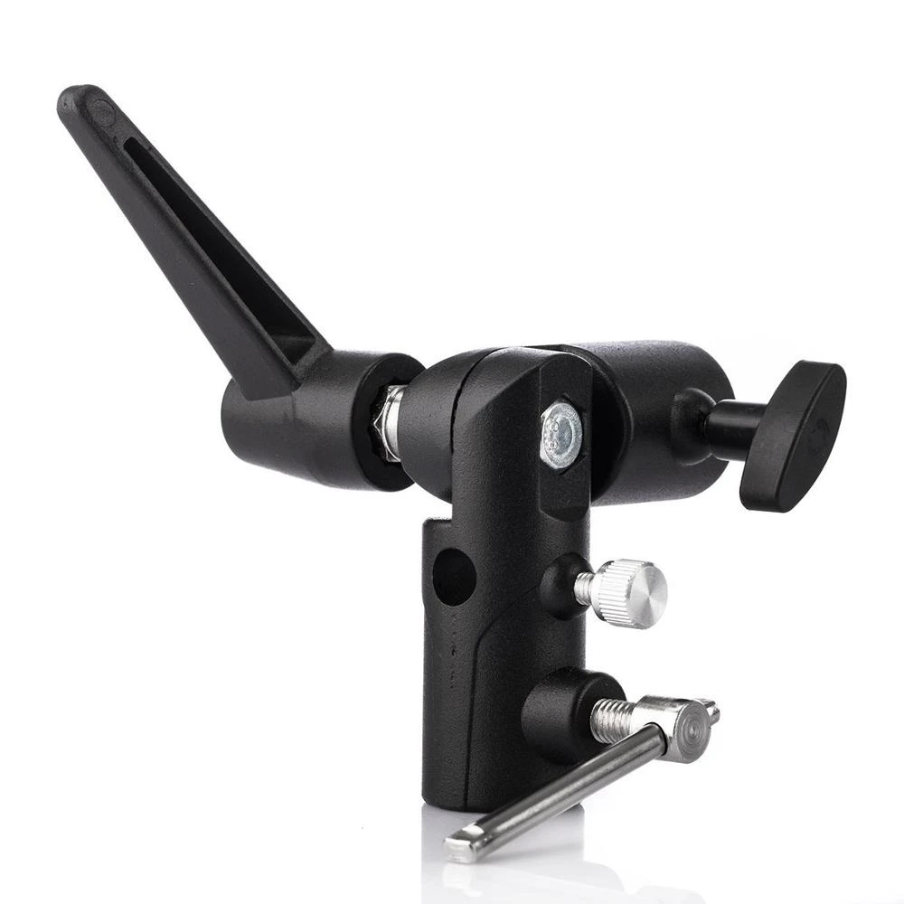 Flash Bracket Hot Shoe Umbrell - Photography Lightning ulasan dan harga