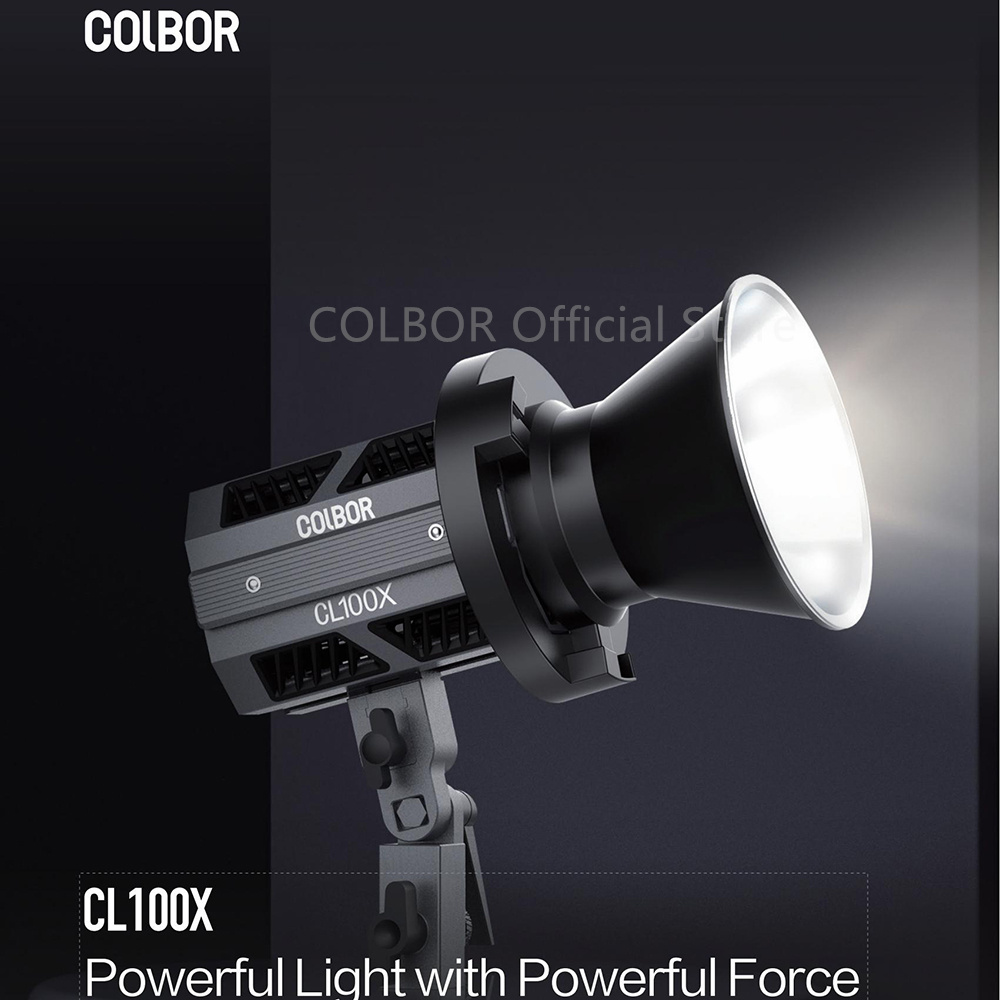 COLBOR CL100X COB Led Light Vi - Photography Lightning ulasan dan harga