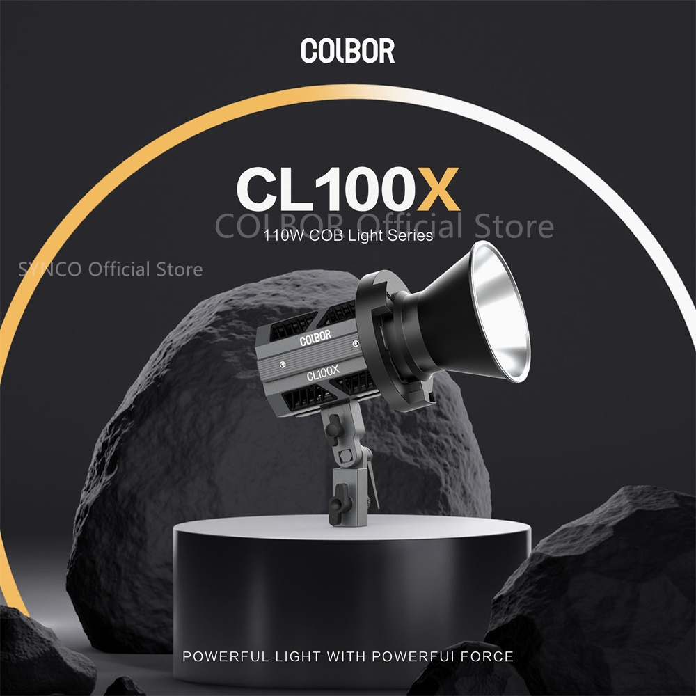 COLBOR CL100X COB Led Light Vi - Photography Lightning ulasan dan harga