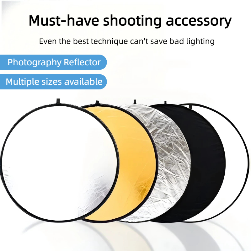2-in-1 Dual Sided Gold Silver  - Photography Lighting Set ulasan dan harga