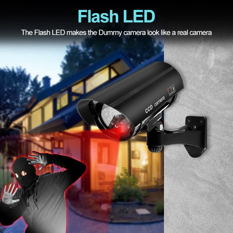 1PC Dummy Security Camera Watr - Macro Photography Led Lighting ulasan dan harga