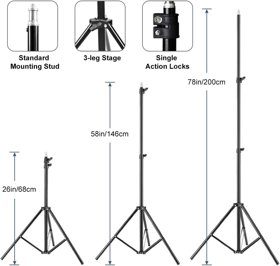 Photography Softbox Lighting K - Photography Lighting Kit ulasan dan harga