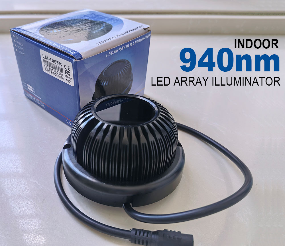 New Indoor Black Invisible IR  - Macro Photography Led Lighting ulasan dan harga