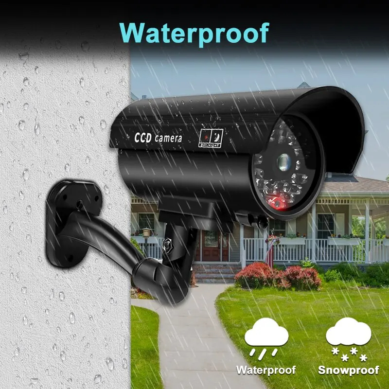 1PC Dummy Security Camera Watr - Macro Photography Led Lighting ulasan dan harga
