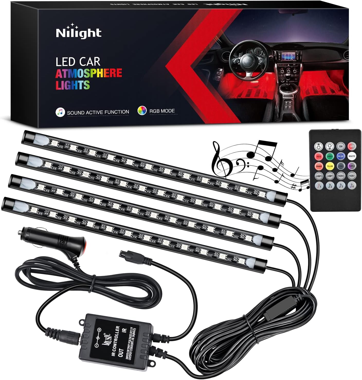 Nilight - TR-06 4PCS 48 LED In - Interior Photography Lighting ulasan dan harga