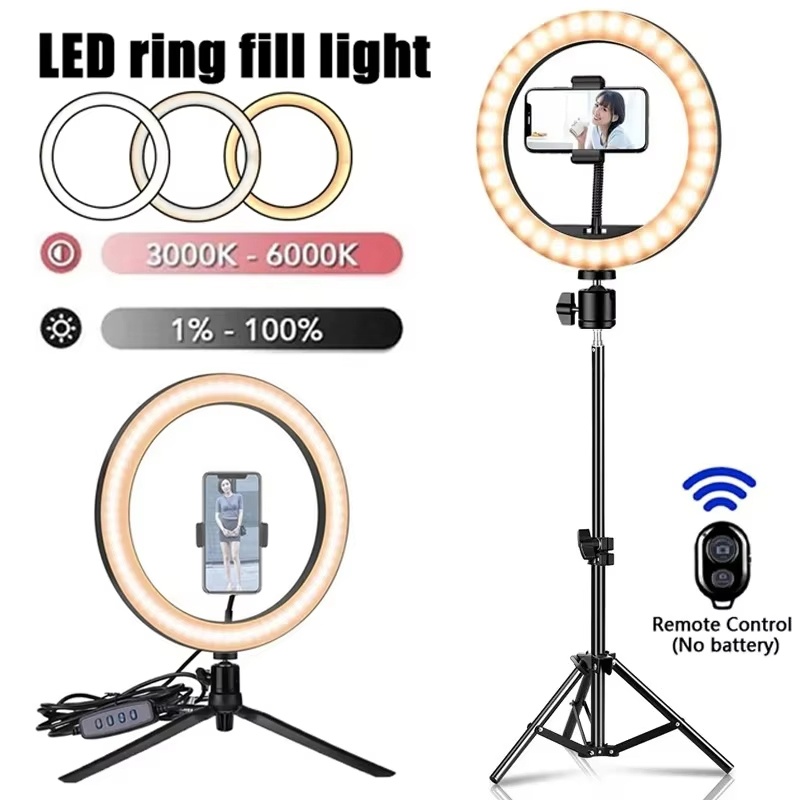 LED Selfie Ring Lighting Photo - Photography Lighting Overhead ulasan dan harga