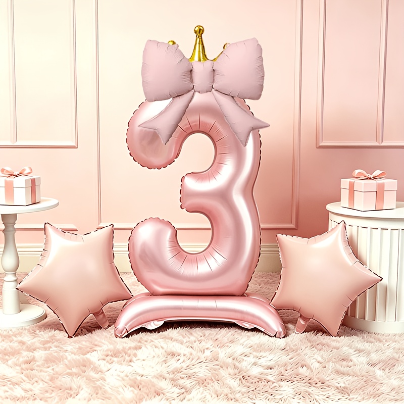 Light Luxury Pink 3D Balloons  - Photography Lighting Kit ulasan dan harga