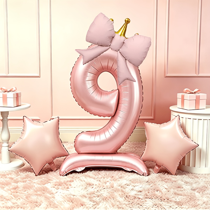 Light Luxury Pink 3D Balloons  - Photography Lighting Kit ulasan dan harga