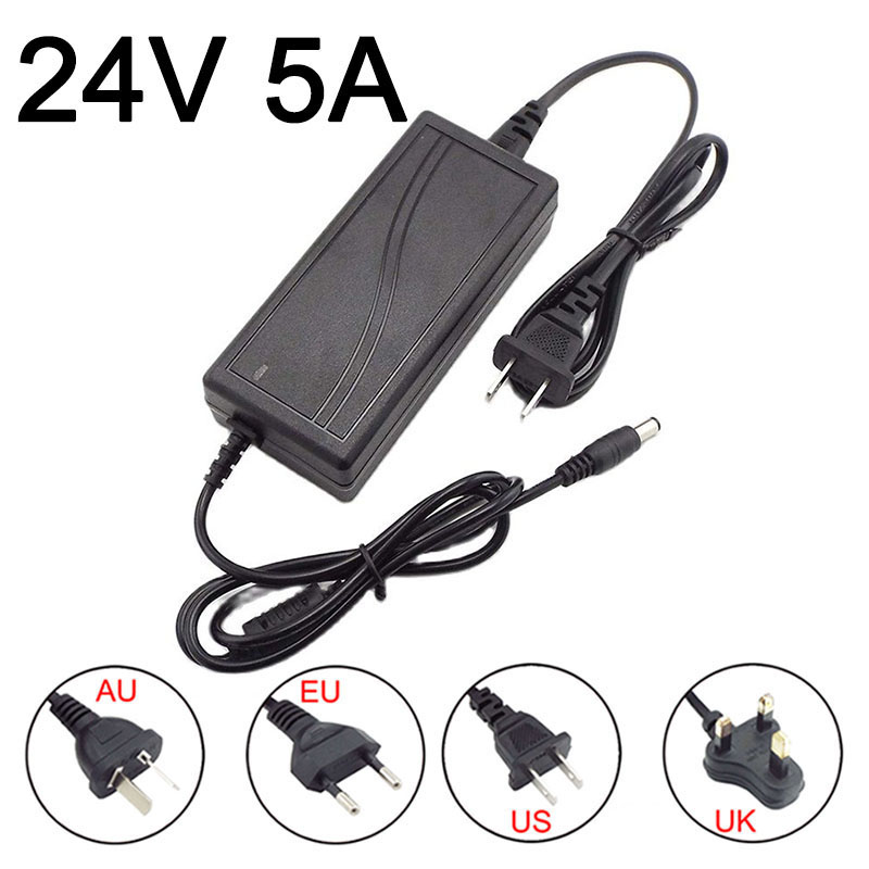 24V 5A 5000ma Power Supply AC  - Macro Photography Led Lighting ulasan dan harga