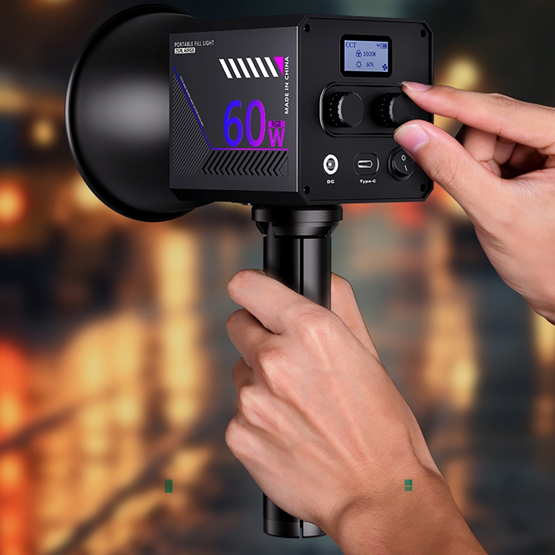 60W RGB Video Light Portable L - Photography Lightning ulasan dan harga
