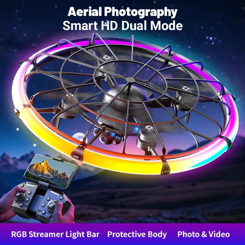 JJRC H145 UFO RC Drone with Du - Photography Lightning ulasan dan harga