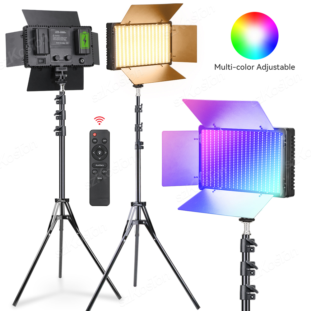 RGB Photography Video LED Fill - Photography Lighting Set ulasan dan harga