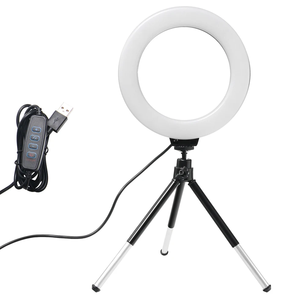 6 Inch Mini Selfie Ring Light  - Photography Lighting Overhead ulasan dan harga