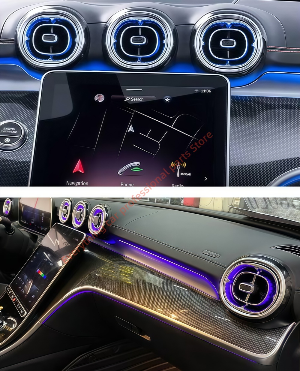 Car 64 color Ambient light for - Interior Photography Lighting ulasan dan harga