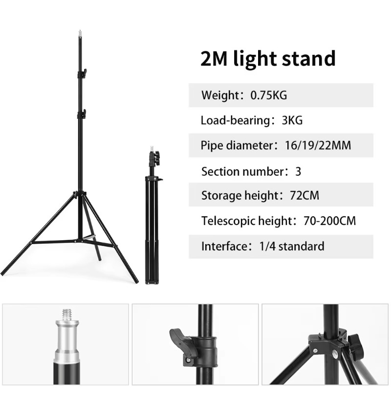 50x70cm Softbox Kit with E27 F - Photography Lighting Overhead ulasan dan harga