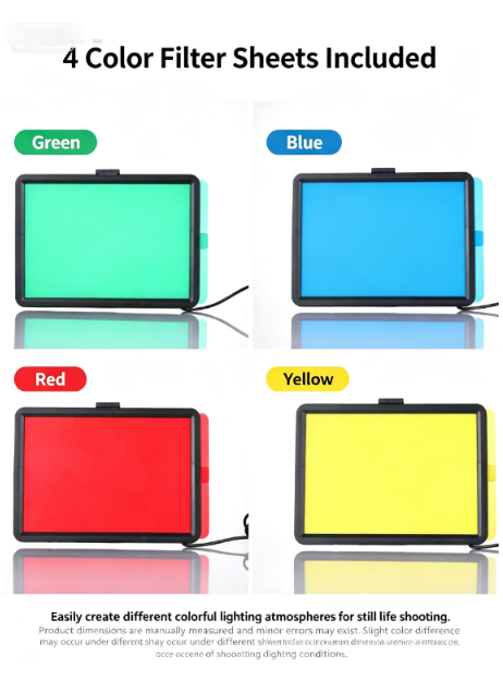 LED Square Panel Fill Light, D - Photography Lighting Board ulasan dan harga