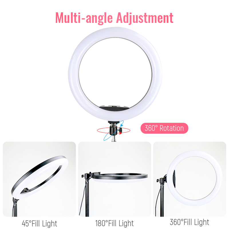 12inch RGB Led Ring Light With - Photography Lighting Overhead ulasan dan harga